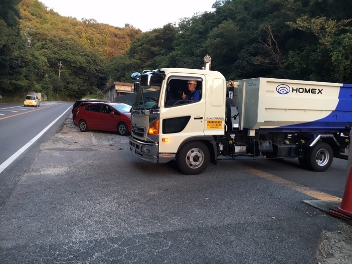 安全運転横乗り指導